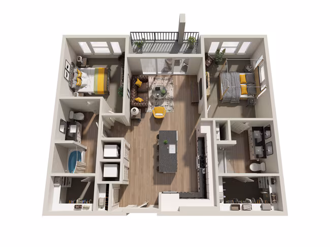 Broadway St 5308 floor plan